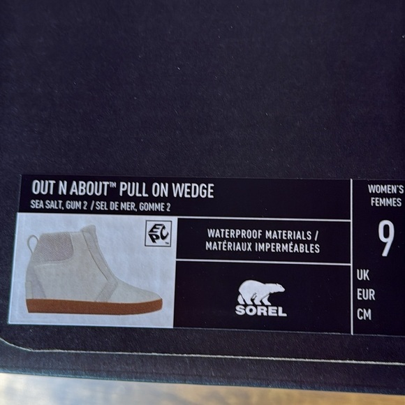 NWT Sorel Women's White Leather Winter Boots - Picture 10 of 12